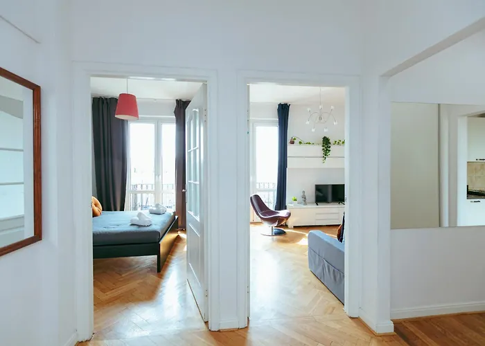 Plac Konstytucji 6 Grey - Bezplatny Garaz Podziemny - Free Parking - Dla 4 Osob *